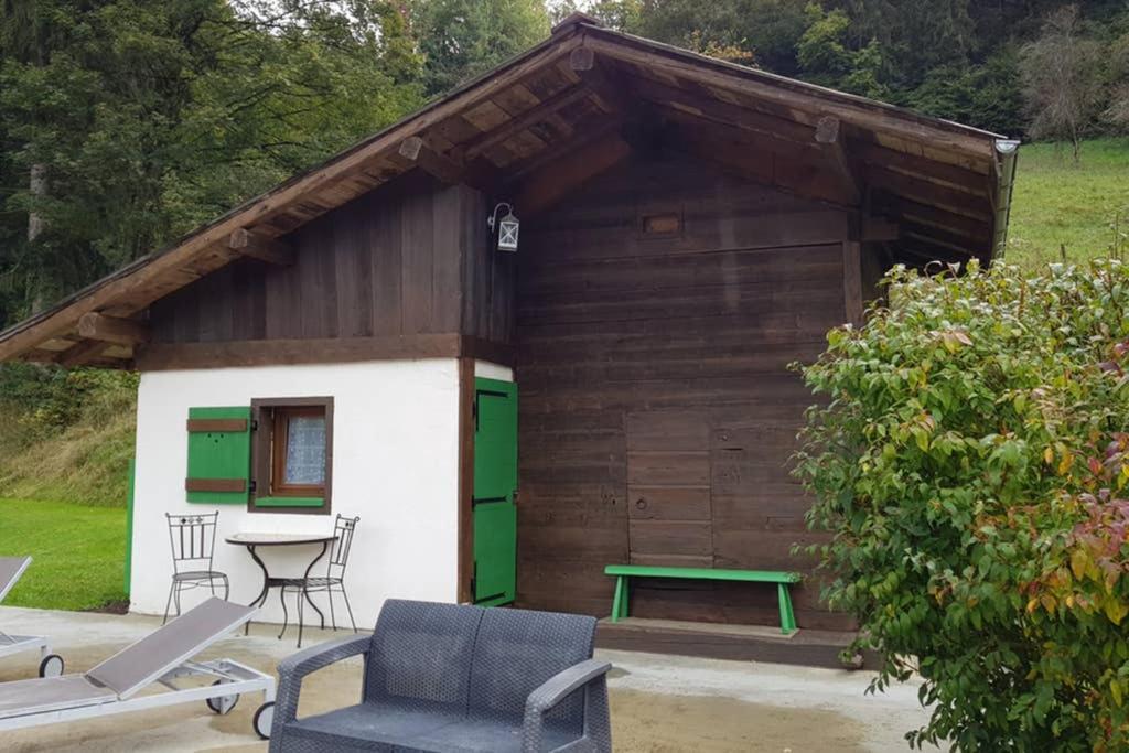 Petit Chalet Savoyard Domancy Bagian luar foto