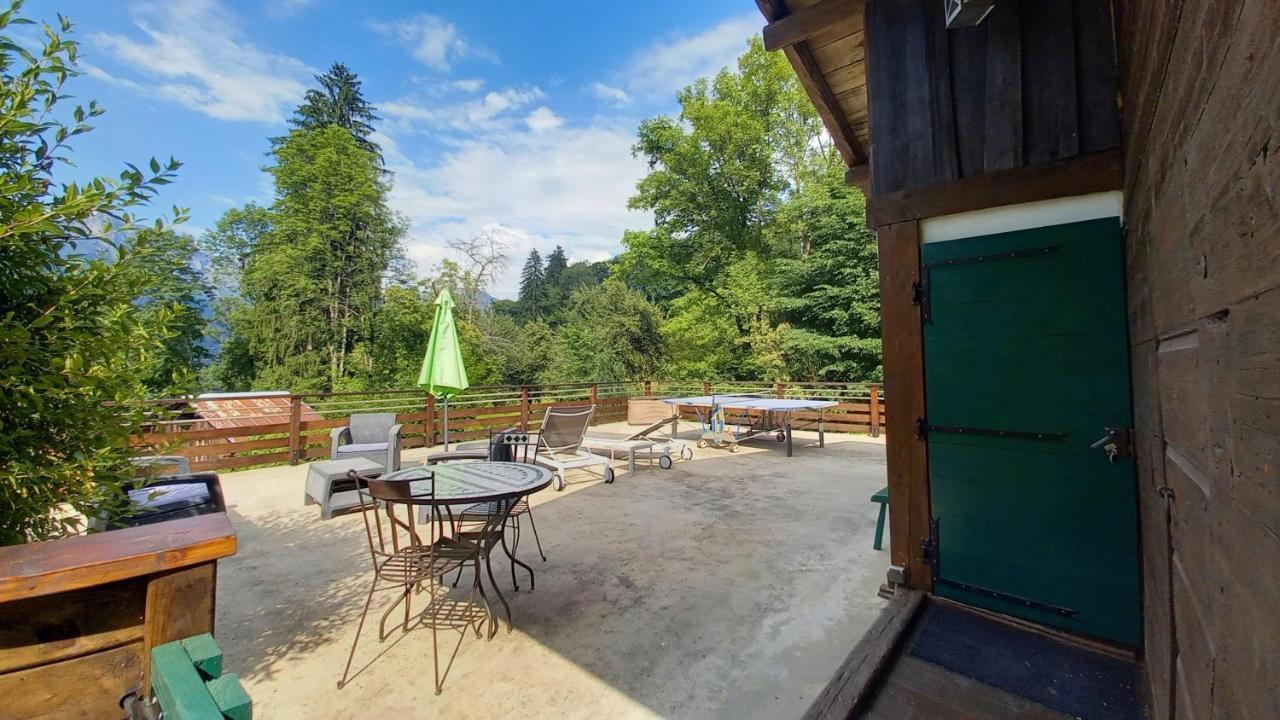 Petit Chalet Savoyard Domancy Bagian luar foto